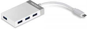 Trendnet TUCH4E 4-port Usb-c Ultra-mini Hub - Usb Type C - External - 