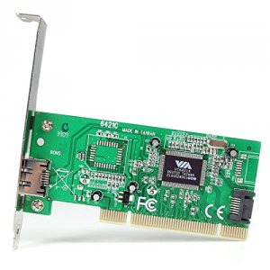 Startech BC6651 .com 1 Port Esata + 1 Port Sata Pci Sata Controller Ca