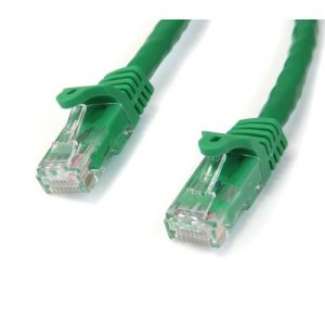 Startech N6PATCH50GN 50ft Cat6 Ethernet Cable - Green Snagless Gigabit