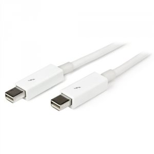 Startech RD5553 .com 0.5m White Thunderbolt Cable - M-m - Thunderbolt 