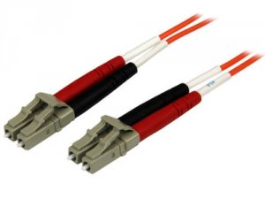 Startech 50FIBPLCLC1 1m Fiber Optic Cable - Multimode Duplex 50-125 - 