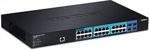 Trendnet 4Q3550 28-port Gigabit Poe+ Managed Layer 2 Switch With 4 Sfp