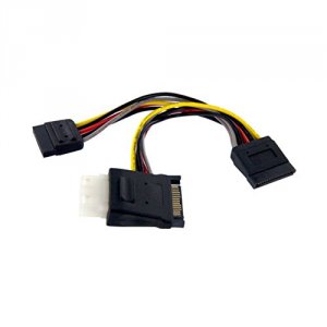 Startech CC8702 .com Sata To Lp4 With 2x Sata Power Splitter Cable - 6