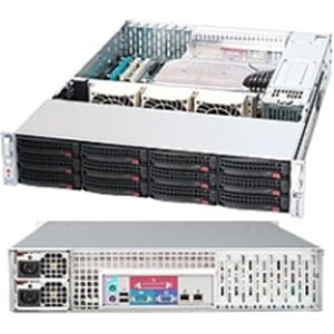 Supermicro NWAIP-103191 Rackmount Cse-826e16-r1200lpb 2u 1200w 12x3.5i