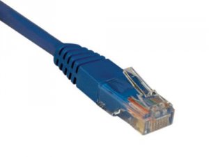 Tripp PK7113 20ft Cat5e - Cat5 350mhz Molded Patch Cable Rj45 M-m Blue