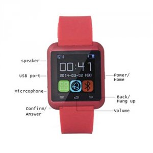 Worryfree 4N2653 Myepads Bluetooth Smart Watch - Wrist - Pedometer, Ba