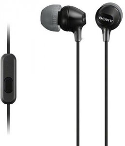 Sony MDREX15AP/B Ex Earbud Headset Black