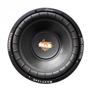 Lanzar MAXP124D Maxpro Series Small 4ohm Dual Subwoofer (12quot;44; 14