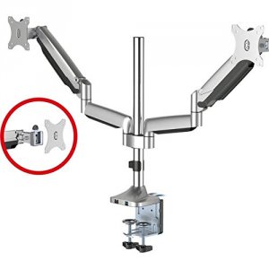 Siig CE-MT2X11-S1 Ac Ce-mt2x11-s1 Dual Monitor Gas Spring Desk Mount W