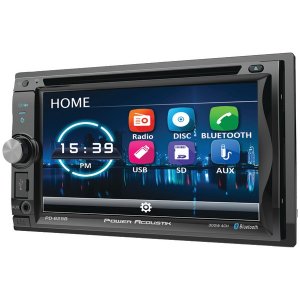 Power PD625B 6.2 Double Din Receiver With Bluetooth  Detachable Facepl