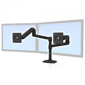 Ergotron 45-492-224 Lx Dual Stacking Arm Matte Blk