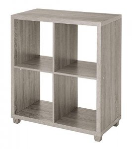 Whitmor 6422-8878-WTG 4 Section Deluxe Cube Organizr