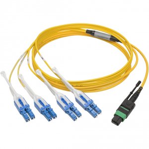 Tripp N390-03M-8LC-AP Mtp-mpo (apc) To 8xlc Smf Fiber Breakout Cable Q