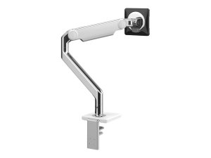 Humanscale M21CMWBTB M2.1-single Mtr,clamp Mt (alumwht)