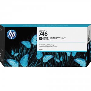 Original Hp HEWP2V82A Hp 746 300-ml Ink Black Cartridge P2v82a