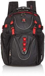 Swiss 602245 Maxxum Backpack Blackred, Fits Up To A 15.4 Laptop