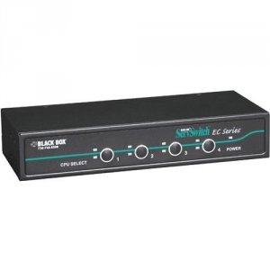 Black KV9204A-K Kvm Switch For Ps2 And Usb Servers - Servswitch Ec