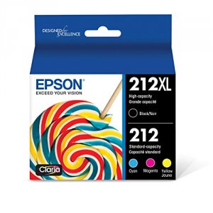 Original Epson T212XL-BCS T212 High Cap Blk  Clr Ink Cart Combo