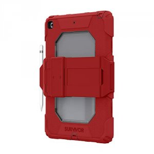 Griffin GIPD-016-RED Survivor All-terrain For Ipad 10.2 - Ribbon Redcl