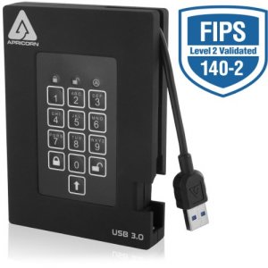 Apricorn A25-3PL256-S1000F Fips Validated, 1tb Ssd Usb 3.0