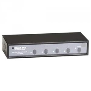 Black AC1125A 4x2 Dvi Matrix Switch With Audio And Rs-