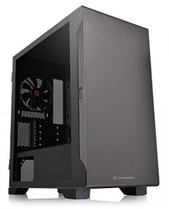 Thermaltake CA-1Q9-00S1WN-00 S100 Tempered Glass Micro-atx Mini Tower