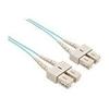 Unirise FJ5GSCSC-70M 70 Meter Om3 10 Gig Fiber Optic Cable Aqua Pvc Ja