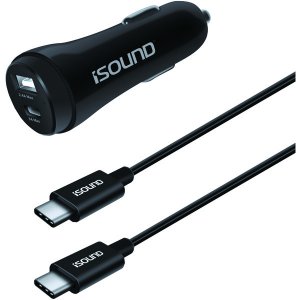 I.sound ISOUND-6102 3.4a Chrgr 6ft Usb C Cbl