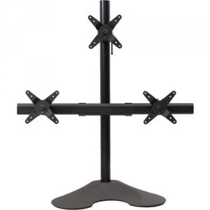 Ergotech 100-D28-B12 100-d28-b12 Triple Lcd Monitor Desk Stand - 28-in