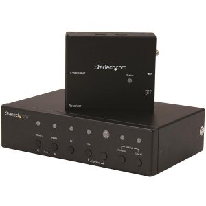 Startech STDHVHDBT Multi-input Hdbaset Extender With Built-in Switch -