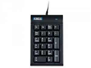 Kinesis AC210USB-BLK Low-force Keypad For Pc, Black