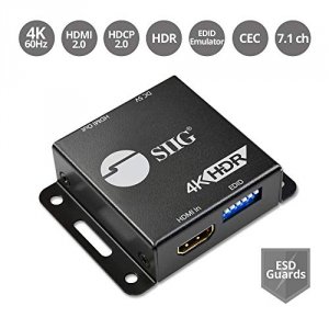 Siig CE-H24Z11-S1 Ac Ce-h24z11-s1 Hdmi 2.0 Edid Emulator Hdmi Hdcp 18g