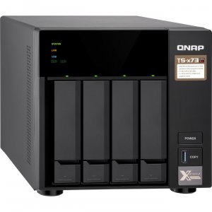 Qnap DHTS4738GUS 4 Bay Nas Amd R Quad 8gb