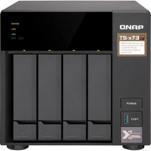 Qnap DHTS4738GUS 4 Bay Nas Amd R Quad 8gb