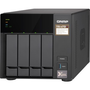 Qnap DHTS4738GUS 4 Bay Nas Amd R Quad 8gb