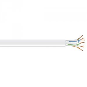 Black C5E-CM-SLD-WH Cat5e Cm  Pvc Cable 1000