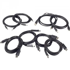 Black SKVMCBL-DHDP-6 Kvm Dh Dp Cable Kit 6-ft