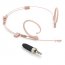 Que QA22 BE/SEL Dual Ear Mic, -45db Omni, Beig