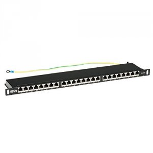 Tripp N252A-024-HUSHK 24-port Cat6a Patch Panel 0.5u