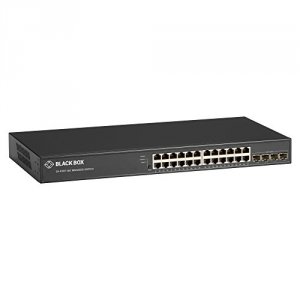 Black LGB5028A-R2 28 Port Gigabit Ethernet Switch Managed