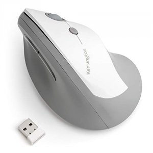 Kensington K75520WW F,pro Fit Vertical Wrls Mouse-white,gry