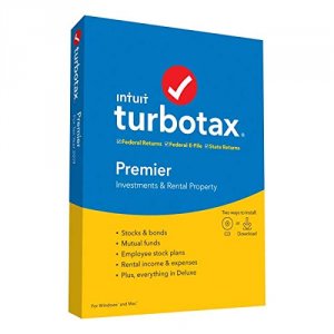 Intuit 607345 Turbotax Premier 2019