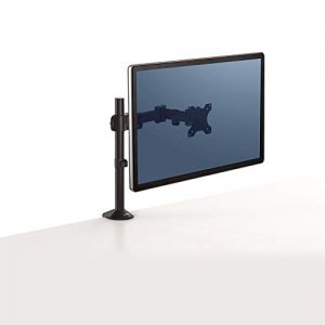 Fellowes 8502501 Single Monitor Arm Elevates Your Screen Off The Desk 