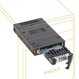 Icy MB601VK-1B Icy Rd Mb601vk-1b 2.5 U.2 Nvme Ssd Mobile Rack For Exte