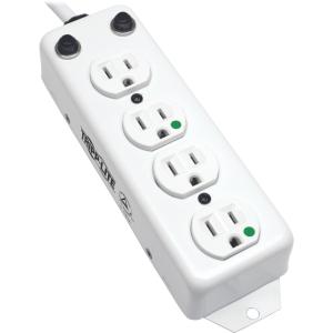 Tripp  Power Strip Hospital Medical 120v 4 Outlet Ul1363a 15' Cord Met