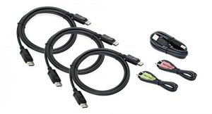 Iogear G2L9302U Tripleview Displayport Cableset