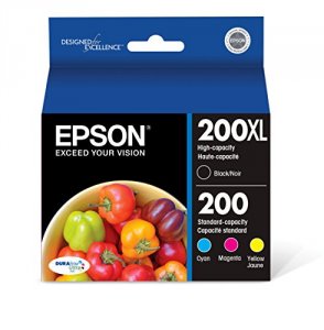 Original Epson T200XL-BCS T200 Blk Clr Ink Cart Combo