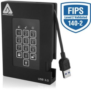 Apricorn A25-3PL256-500F Fips Validated, 500gb Usb 3.0