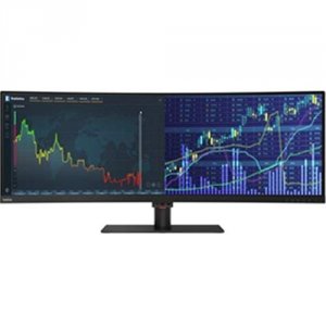 Lenovo 61D5RAR1US 43.4  Curved Thinkvision P44w-10 Dual Hdmidisplaypor