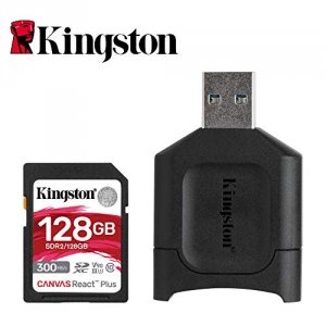 Kingston MLPR2/128GB 128gb Sdxc React Plus Sdr2 + Mlp Sd